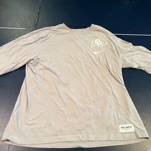 L Nice University of Colorado shirt CU Nike